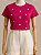 T-SHIRT CORAÇÃO TOTAL (BORDADA) - ROSA FUCSIA - Imagem 1
