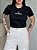 T-SHIRT CHARME C/APLICAÇÃO - PRETO - Imagem 3
