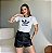 T-SHIRT ADIDAS (PRETO) - OFF WHITE - Imagem 1