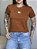 T-SHIRT COLCCI CC LOGO - CARAMELO - Imagem 3