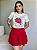 T-SHIRT STRAWBERRY CLUB - BEGE NATURAL - Imagem 1