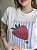 T-SHIRT STRAWBERRY CLUB - BEGE NATURAL - Imagem 2