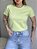 T-SHIRT LISA - VERDE CREAM - Imagem 4