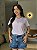 T-SHIRT LISA - LILÁS - Imagem 1
