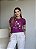T-SHIRT JOGO DA VELHA C/APLICAÇÃO - ROXO - Imagem 1