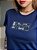 T-SHIRT CHIC C/STRASS - AZUL MARINHO - Imagem 2