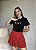 T-SHIRT MORANGOS (BORDADA) - PRETO - Imagem 3