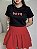 T-SHIRT MORANGOS (BORDADA) - PRETO - Imagem 4
