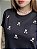 T-SHIRT TRIO CORAÇÃO (BORDADA) - PRETO - Imagem 3