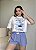 CROPPED OVERSIZED CARIOCA E LATINA - OFF WHITE - Imagem 1