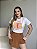 T-SHIRT CAPRI ARAGOSTA - OFF WHITE - Imagem 1