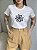T-SHIRT BLOOM WITH LOVE C/APLICAÇÃO - OFF WHITE - Imagem 4