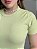 T-SHIRT CANELADA - VERDE CANDY - Imagem 2