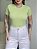 T-SHIRT CANELADA - VERDE CANDY - Imagem 4