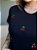 T-SHIRT CEREJAS (BORDADA) - PRETO - Imagem 2