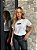 T-SHIRT COLCCI RELEVO (MARROM) - OFF WHITE - Imagem 1