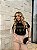 T-SHIRT ABENÇOADA STRASS - PRETO - Imagem 3
