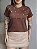 T-SHIRT PEROLAS - MARROM - Imagem 3