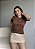 T-SHIRT PEROLAS - MARROM - Imagem 4