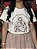T-SHIRT JESUS MARIA E JOSE - BEGE NATURAL - Imagem 2