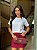 T-SHIRT PEROLAS NA GOLA - BRANCO - Imagem 4