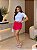 T-SHIRT GOLA ALTA C/STRASS - BRANCO - Imagem 3