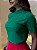 T-SHIRT GOLA ALTA C/STRASS - VERDE BANDEIRA - Imagem 2