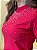 T-SHIRT GOLA ALTA COM STRASS - VERMELHO - Imagem 3