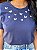 T-SHIRT BORBOLETAS - AZUL MARINHO - Imagem 3