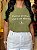T-SHIRT PENSAR POSITIVO - VERDE PISTACHE - Imagem 2
