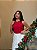 REGATA CANELADA C/ STRASS - VERMELHO - Imagem 6