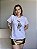 T-SHIRT MULHER BOLSA C/APLICAÇÃO - BRANCO - Imagem 1