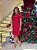 VESTIDO DRESS FÉ AMOR GRATIDÃO - VERMELHO - Imagem 3