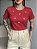 T-SHIRT BORBOLETINHAS (BORDADA) - VERMELHO - Imagem 3