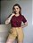 T-SHIRT PEROLAS - BORDO - Imagem 4