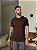 CAMISETA MASCULINA LISA - MARROM EXPRESSO - Imagem 1