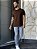 CAMISETA MASCULINA LISA - MARROM EXPRESSO - Imagem 4