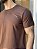 CAMISETA MASCULINA LISA - MARROM EXPRESSO - Imagem 3