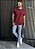 CAMISETA MASCULINA LISA - BORDO - Imagem 4