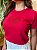 T-SHIRT CORAÇÃO C/STRASS - VERMELHO - Imagem 2