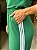 CONJUNTO CALÇA LISTRAS E T-SHIRT GOLA V - VERDE BANDEIRA - Imagem 2