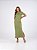 VESTIDO MAITÊ LISO DE ALGODÃO COM BOLSO - VERDE PISTACHE - Imagem 1