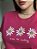 T-SHIRT KEEP ON SMILING C/APLICAÇÃO - FUCSIA - Imagem 2