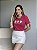 T-SHIRT KEEP ON SMILING C/APLICAÇÃO - FUCSIA - Imagem 3