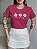 T-SHIRT KEEP ON SMILING C/APLICAÇÃO - FUCSIA - Imagem 4