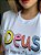 T-SHIRT DEUS É MARAVILHOSO - BRANCO - Imagem 2