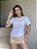 T-SHIRT RECARREGUE O CORAÇÃO C/APLICAÇÃO - BRANCO - Imagem 1