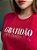 T-SHIRT GRATIDÃO POR TUDO C/ APLICAÇÃO - VERMELHO - Imagem 2