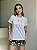 T-SHIRT AMOR SILK METALIZADO C/STRASS - BRANCO - Imagem 3