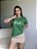 T-SHIRT PAZ C/APLICAÇÃO - VERDE BANDEIRA - Imagem 4